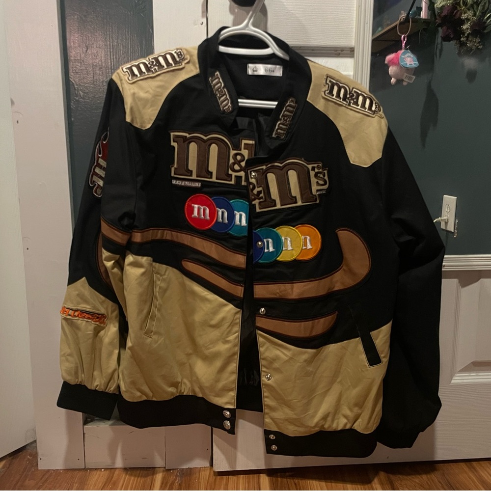 M&M race car jacket, never been worn